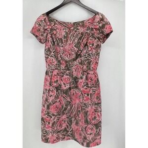 Vintage International Ladies Garment Workers Union Womens Pink Sequin Sz Med